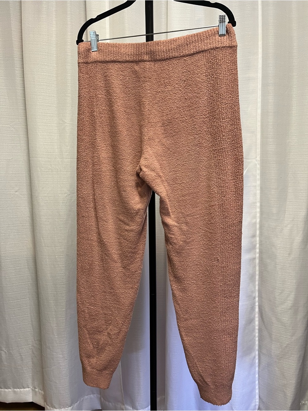 Barefoot Dreams CozyChic Lite Rib Blocked Pant | size Medium - Picture 4 of 7